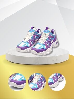 FILA Women's Electrove 2 Chunky Retro Lifestyle Sneaker – Premium Leather |USA 7